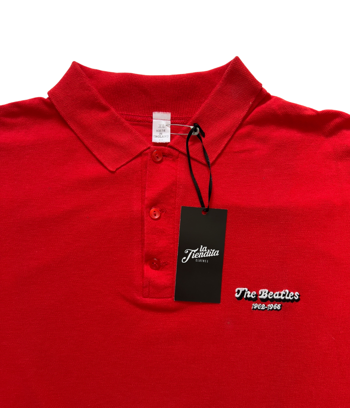 POLO THE BEATLES ROJO