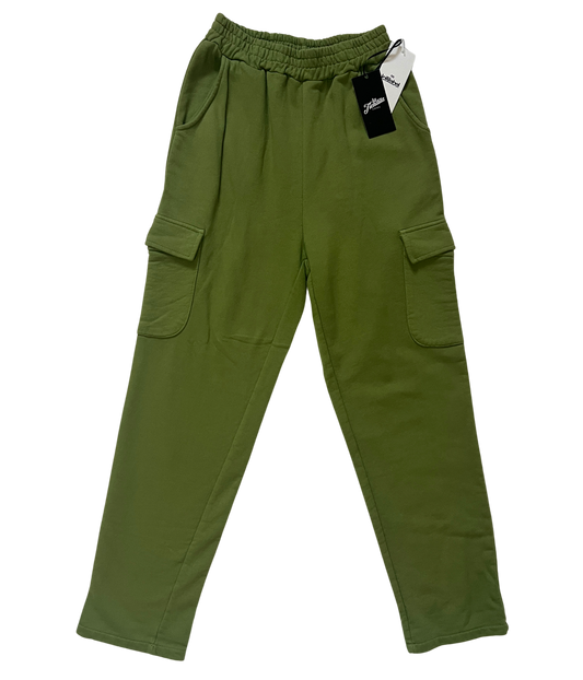 PANTALÓN CARGO VERDE