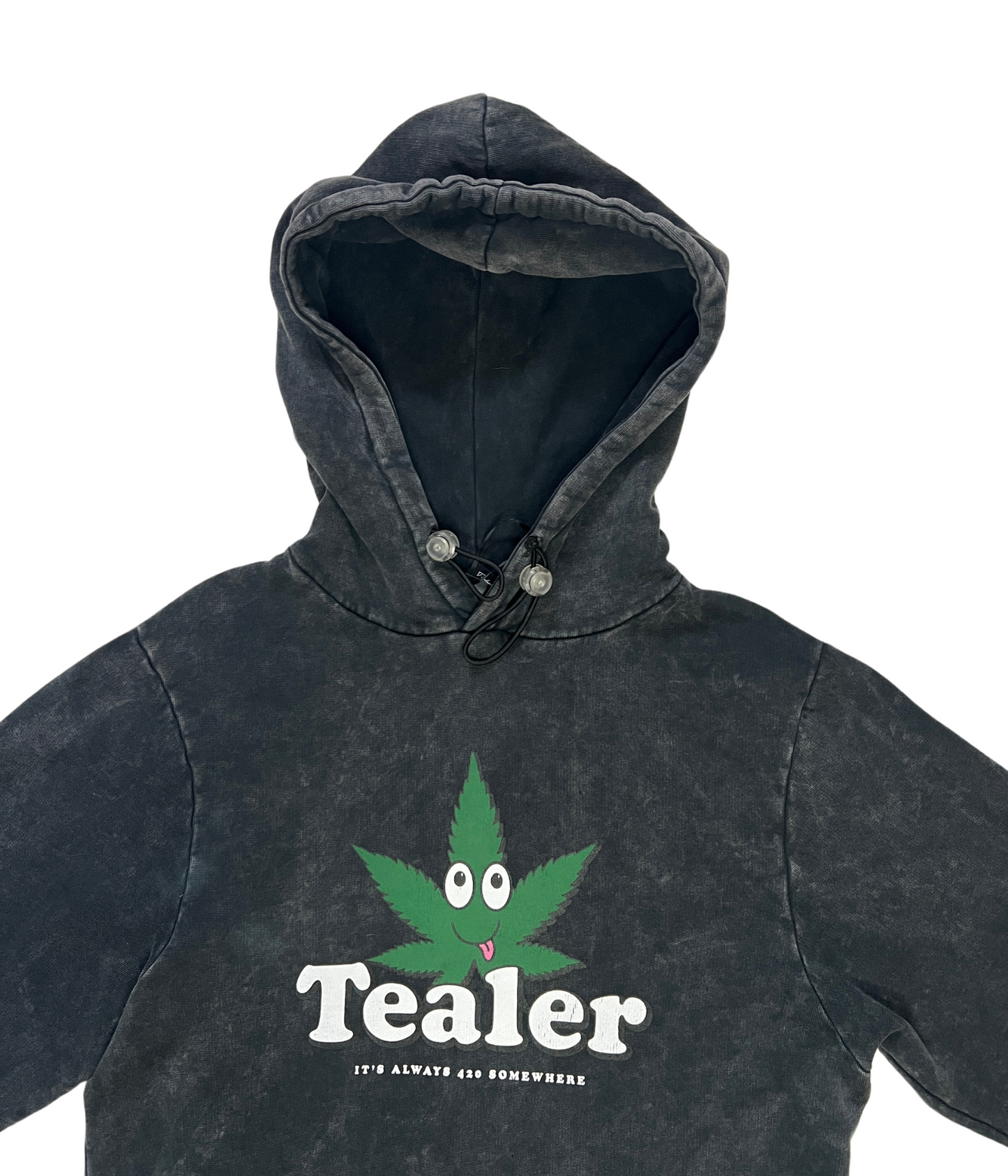 SUDADERA 420 TEALER