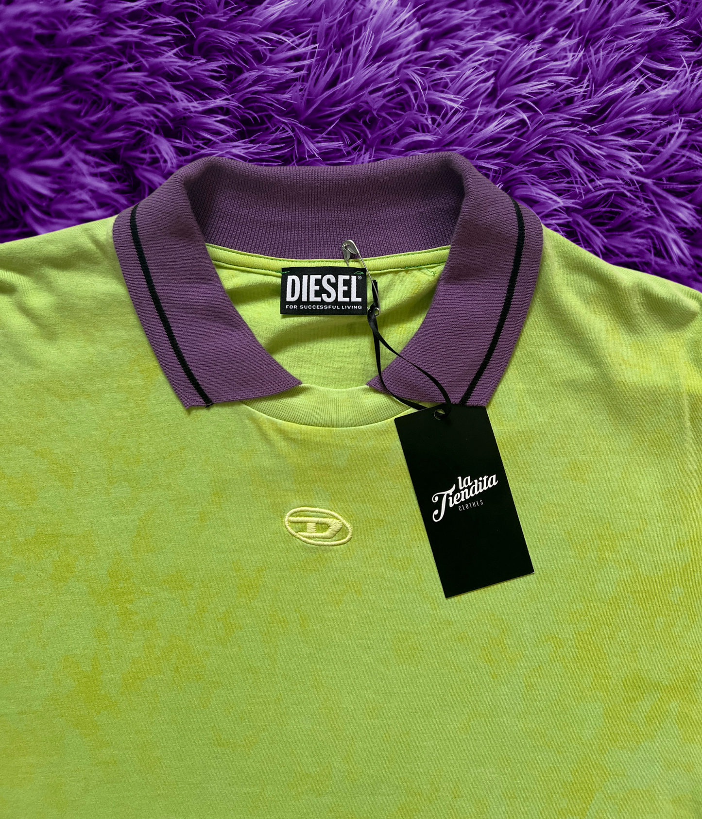 CAMISETA DIÉSEL VERDE MANZANA