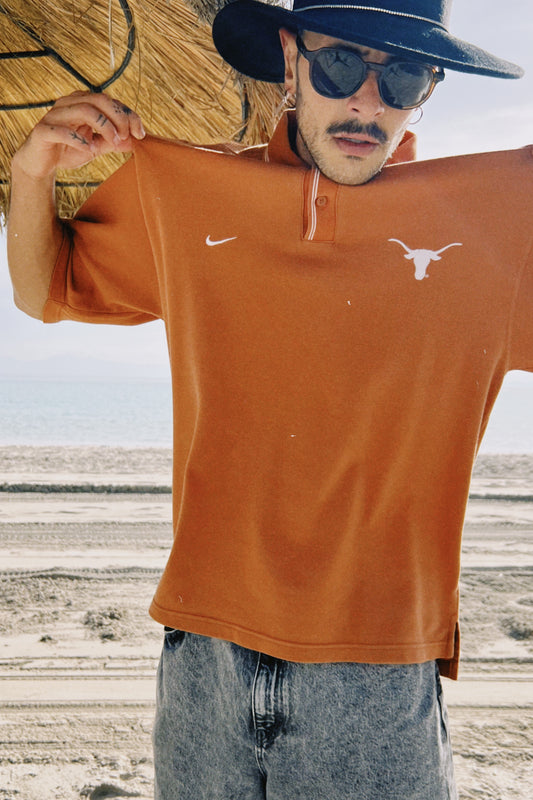 CAMISETA NIKE TEXAS MARRON