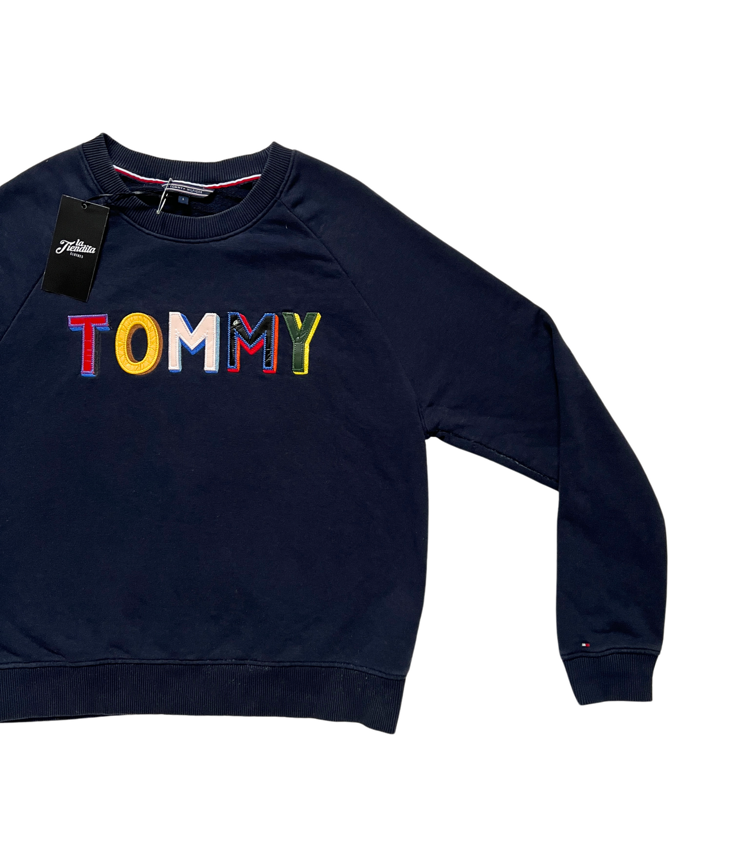 SUDADERA AZUL TOMMY