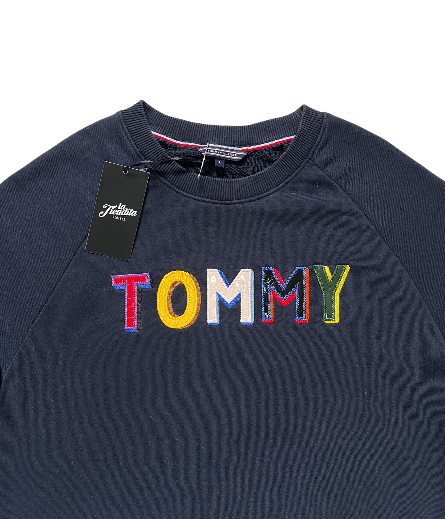 SUDADERA AZUL TOMMY