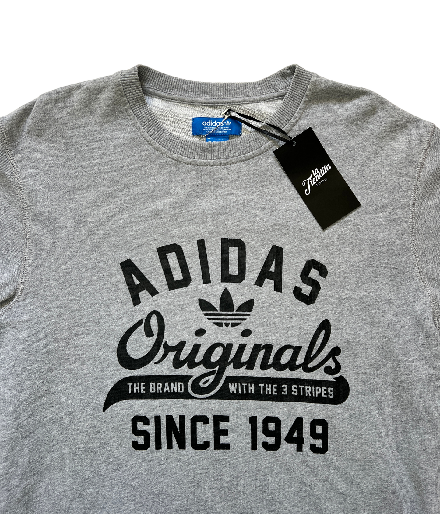 SUDADERA GRIS ADIDAS ORIGINALS SINCE