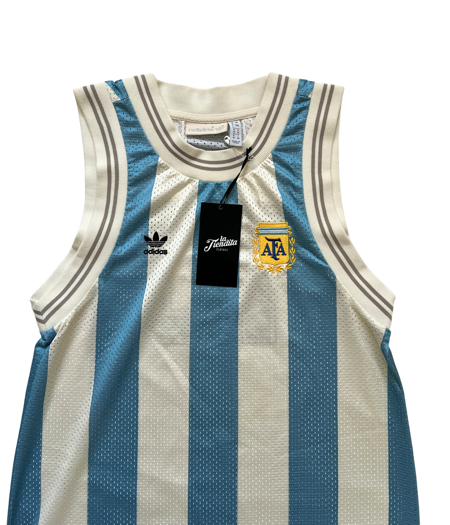 CAMISETA SIN MANGAS ARGENTINA RETRO