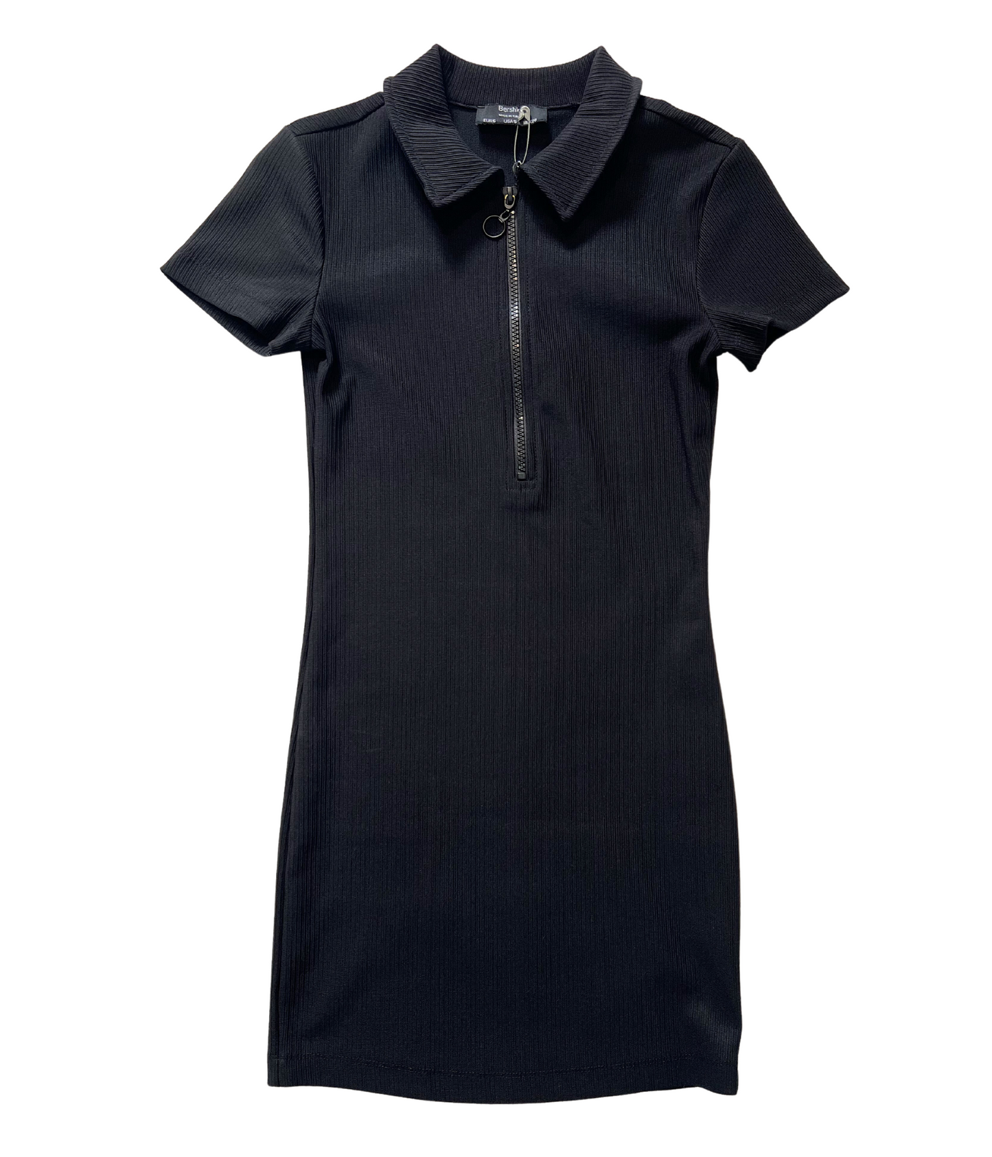 VESTIDO BERSHKA NEGRO